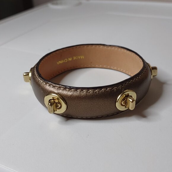 7.75 Inch Coach Turnlock Bangle - Picture 4 of 11